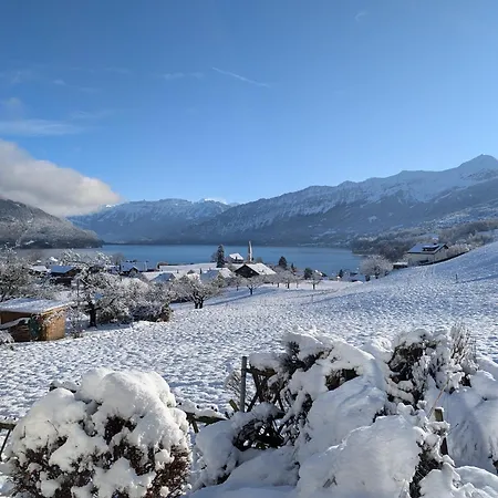 Lakeview Bungalow Faulensee